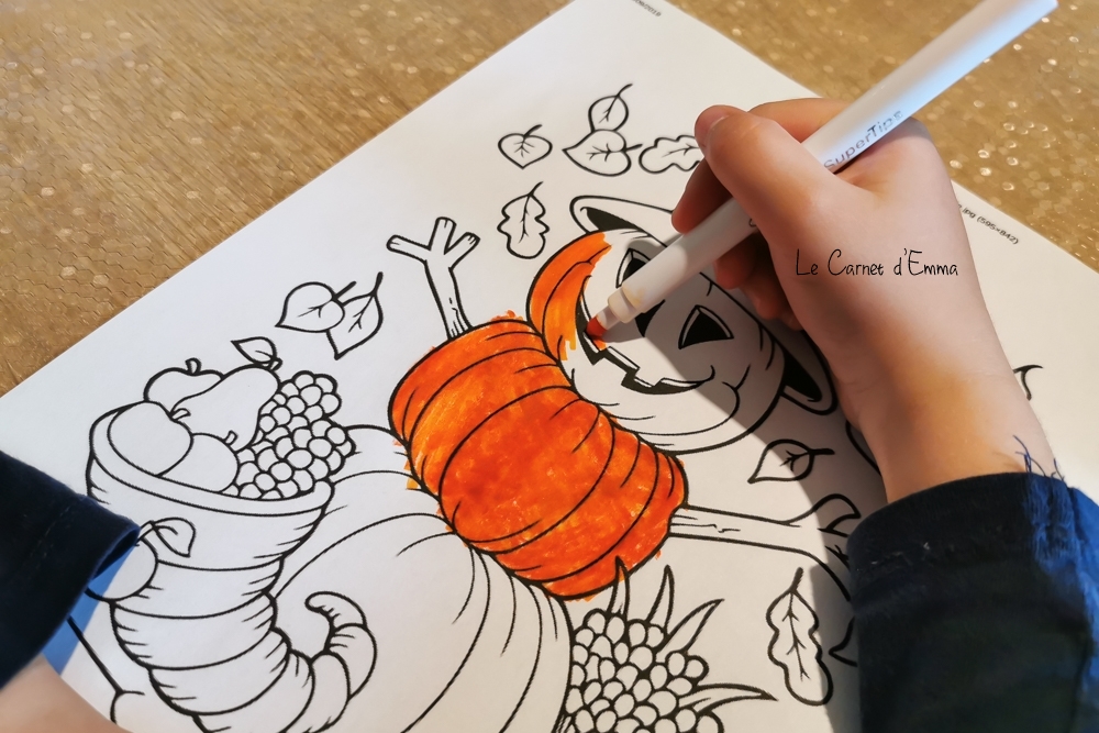 Mon cahier de coloriage : Halloween, dès 3 ans