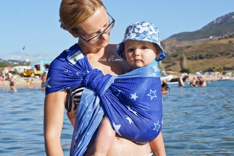 Porté bébé sling pour l'été et la baignade Sukkiri