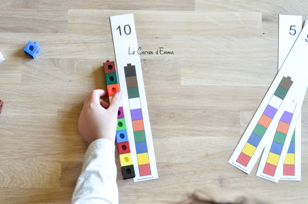 9 Idées d'activités avec les cubes learning de couleurs - Le Carnet d'Emma
