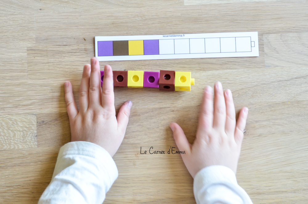 9 Idées d'activités avec les cubes learning de couleurs - Le Carnet d'Emma