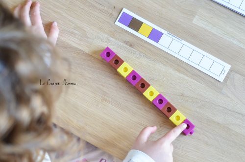 9 Idées d'activités avec les cubes learning de couleurs - Le Carnet d'Emma