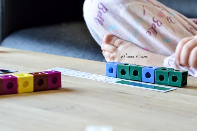 9 Idées d'activités avec les cubes learning de couleurs - Le Carnet d'Emma