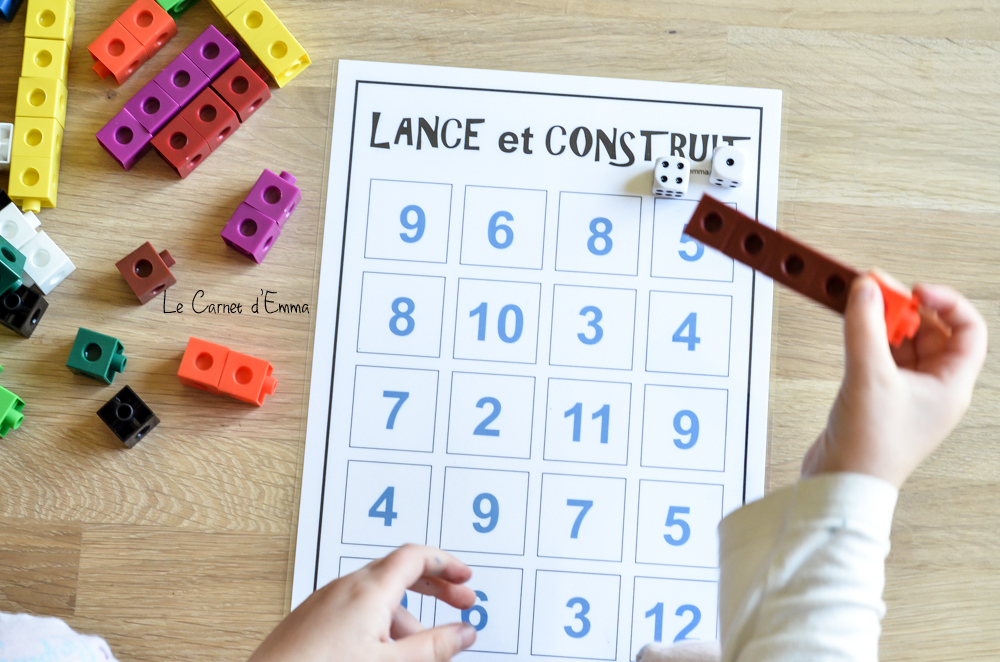 9 Idées d'activités avec les cubes learning de couleurs - Le Carnet d'Emma