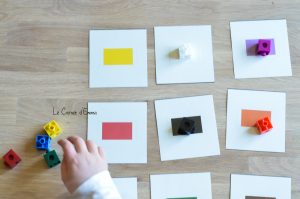 9 Idées d'activités avec les cubes learning de couleurs - Le Carnet d'Emma