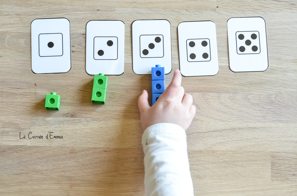 9 Idées d'activités avec les cubes learning de couleurs - Le Carnet d'Emma