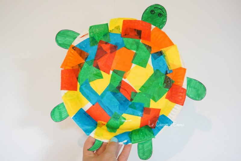 Une petite Tortue tout en couleurs Le d'Emma