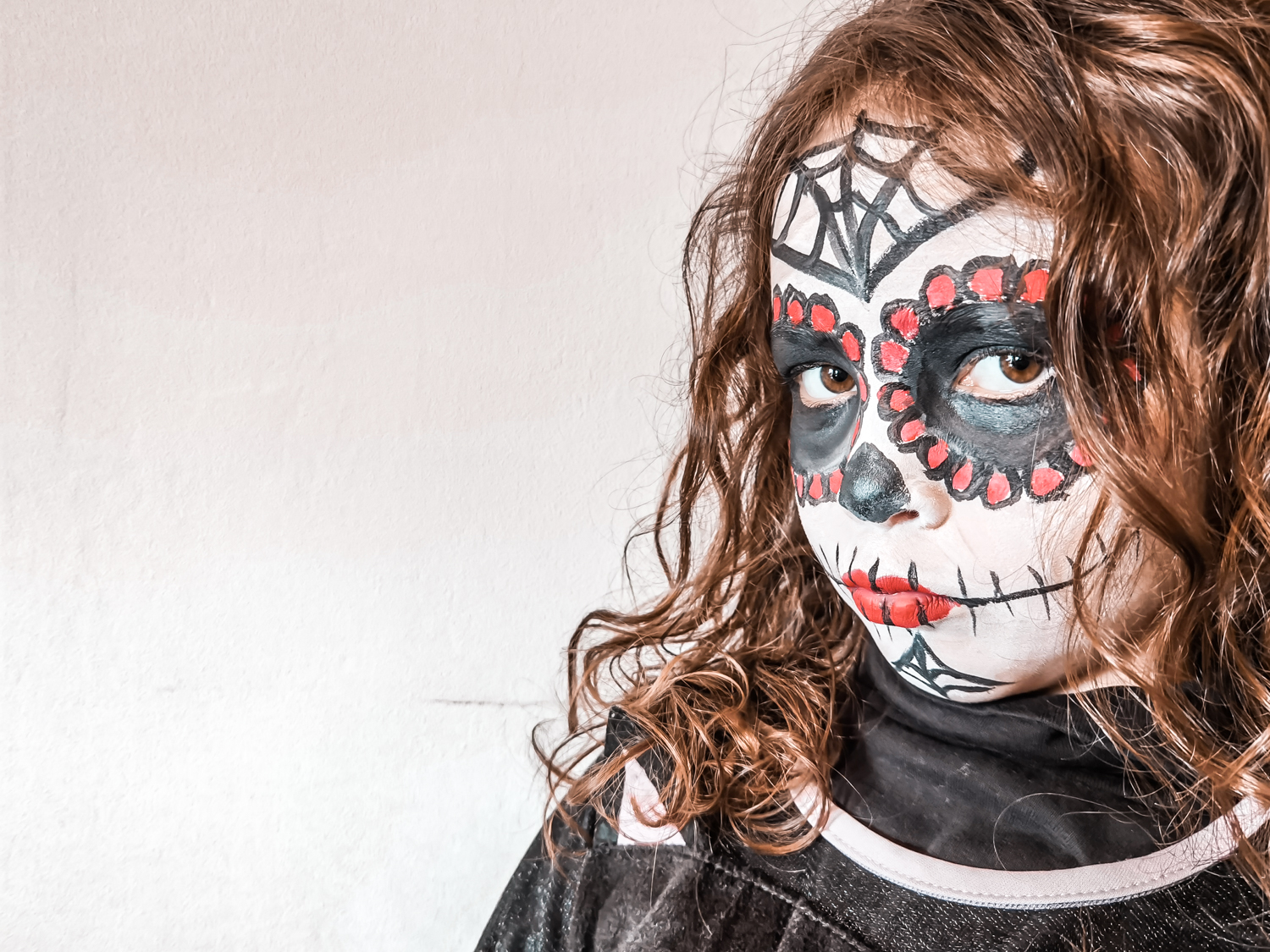 Un tuto maquillage d'enfant pour Halloween - Le Carnet d'Emma