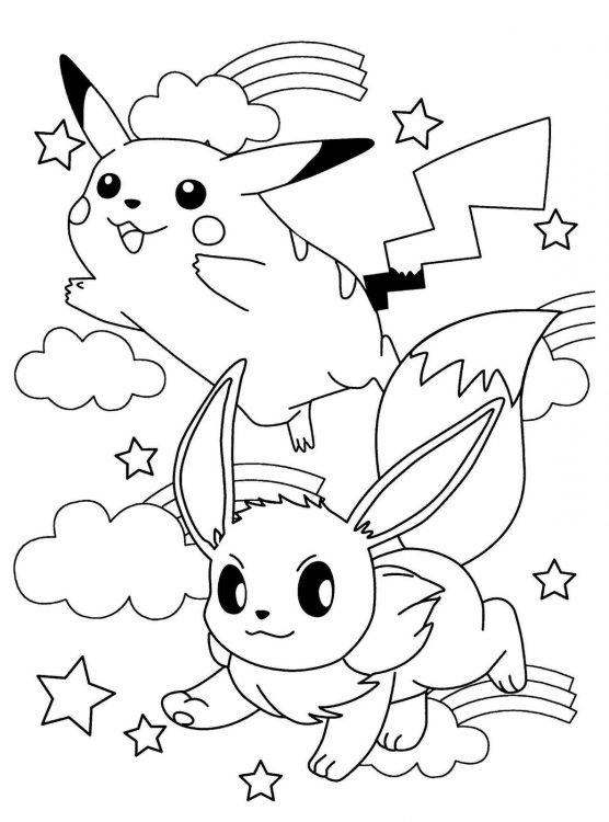 coloriage pokemon à télécharger gratuitement et à imprimer