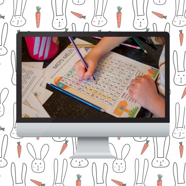 ebook sur le thème de pâques avec des idées d'activités manuelles et créatives, des petits jeux à imprimer, des coloriages. Le tout pour les 2 à 9 ans.