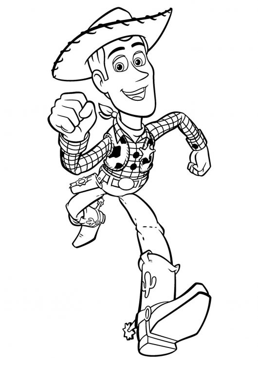 coloriage toy story enfant