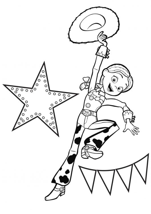 coloriage toy story enfant