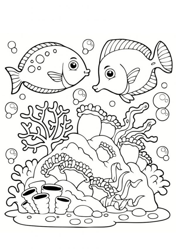 21 coloriages sur le thème de l'été - Le Carnet d'Emma