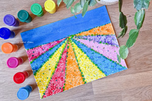 Kit De Sous-Verres Sashiko DIY 4 Pièces - Broderie Florale Naturelle En Coton Pour Adultes